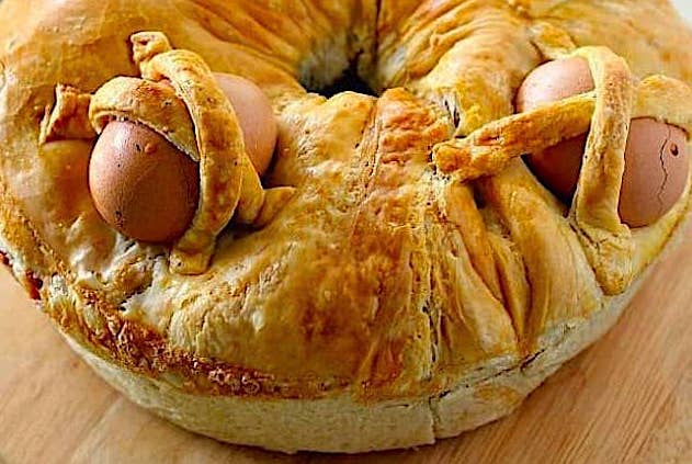Tortano e casatiello