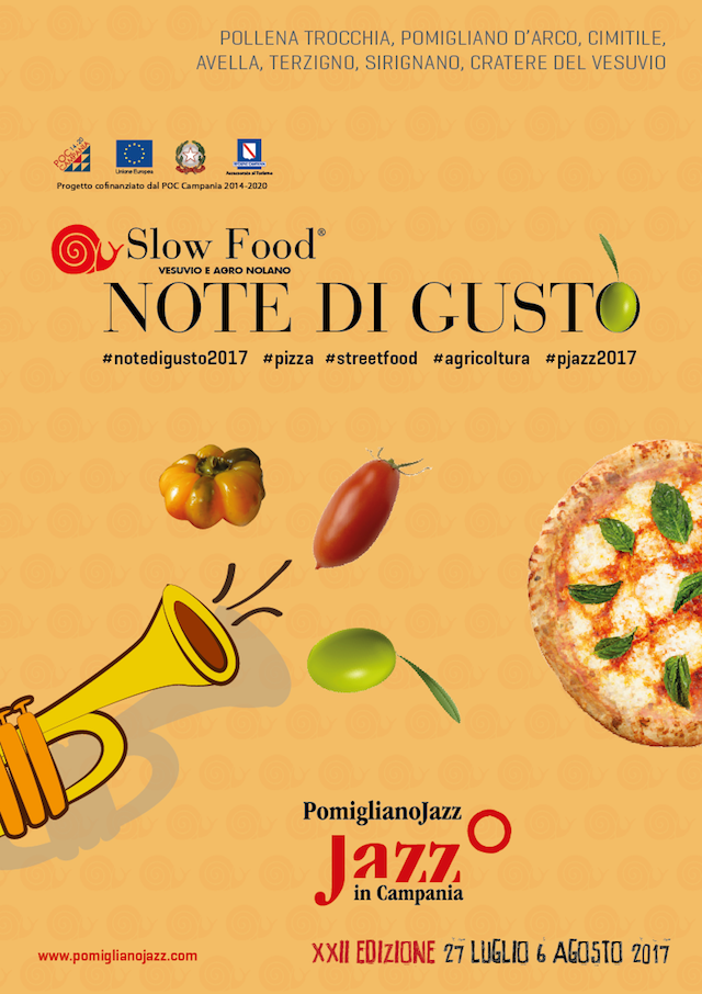 Note di Gusto- Pomigliano Jazz in camapnia Note di Gusto- Pomigliano Jazz in camapnia