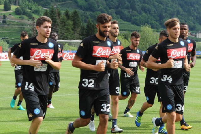 Ultimo giorno di ritiro a Dimaro per gli azzurri Ultimo giorno di ritiro a Dimaro per gli azzurri