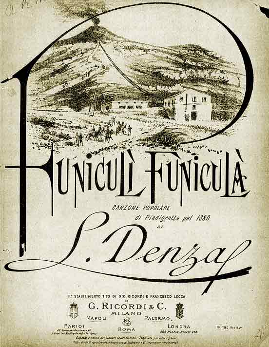 funiculi funicula la prima canzone pubblicitaria napoletana di successo mondiale