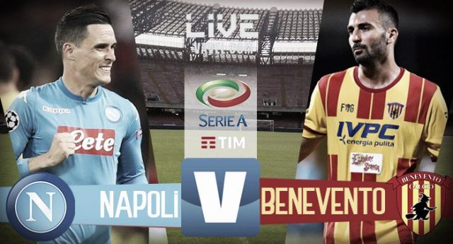 Goleada Goleada Napoli Benevento 6-0