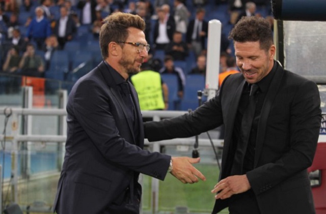 Prima di Champions: Pareggio a reti bianche tra Roma e Atletico Madrid Prima di Champions: Pareggio a reti bianche tra Roma e Atletico Madrid
