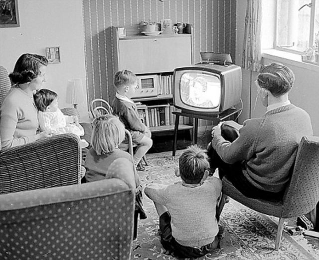la televisione