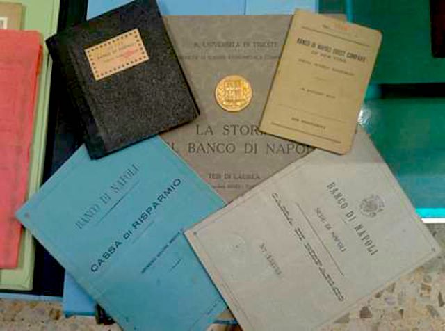 Banco di Napoli Documenti e libretti d'epoca