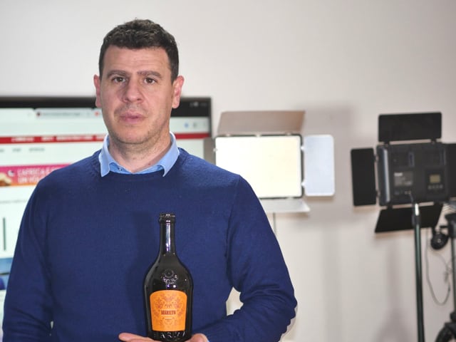 Mario Cipriano, titolare di Karma, brand di birra artigianale nel cuore dell'alto Casertano-1