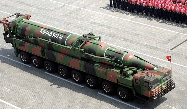 missile balistico - corea del nord missile balistico - corea del nord
