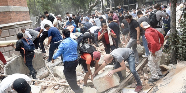 messico terremoto magnitudo 7.1 messico terremoto