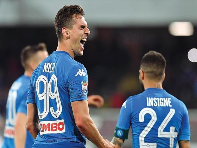 Gli azzurri tengono il passo dei bianconeri Gli azzurri tengono il passo dei bianconeri