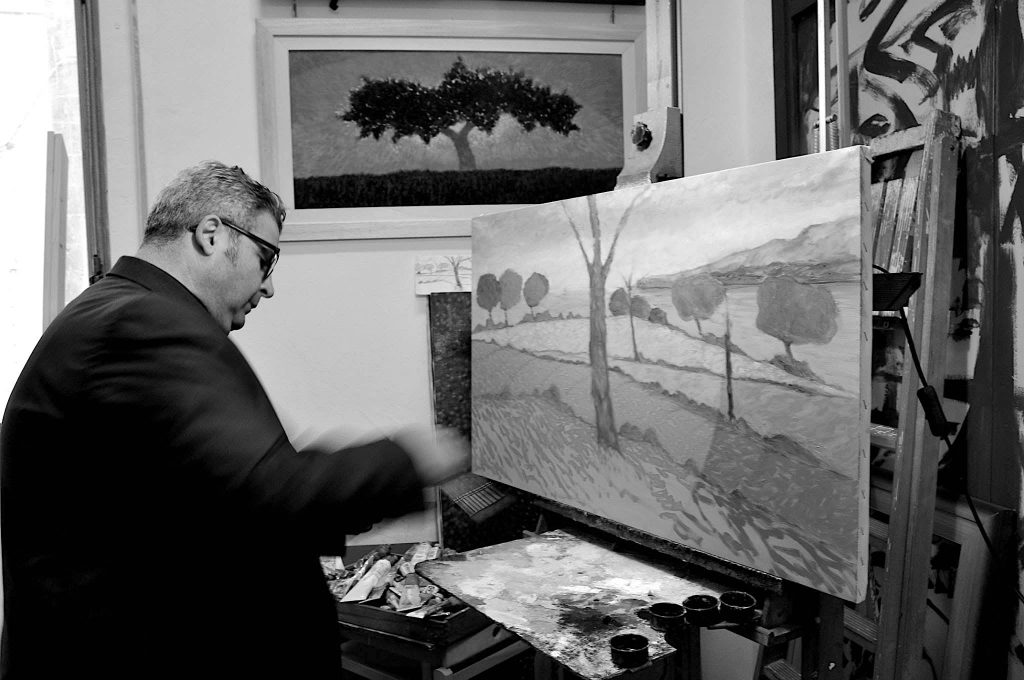 Alfredo Cordova in studio